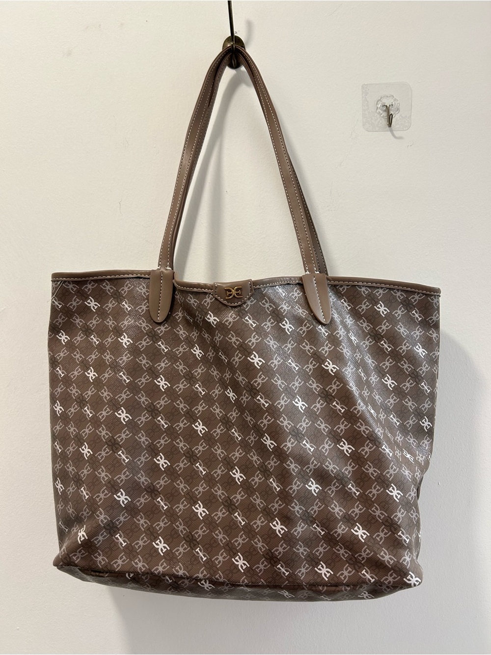 Sam Edelman Monogrammed Shopper Tote NWOT